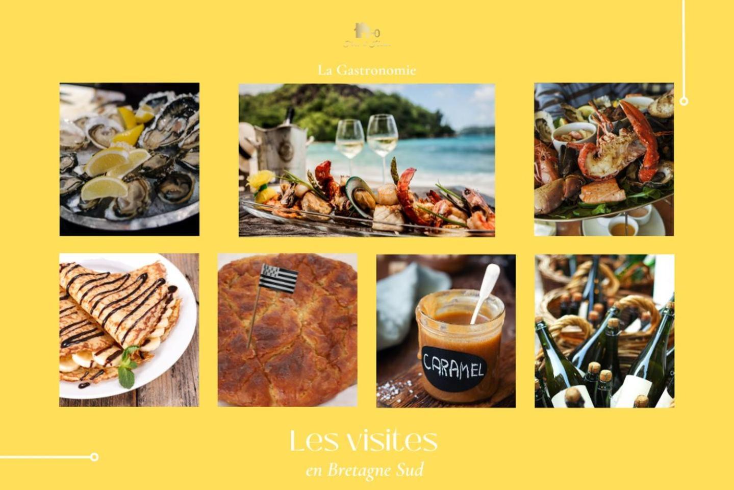 La Maison Bleue,Authenticite, Nature, Simplicite, 2-5 Personnes, Moelan Sur Mer Екстериор снимка