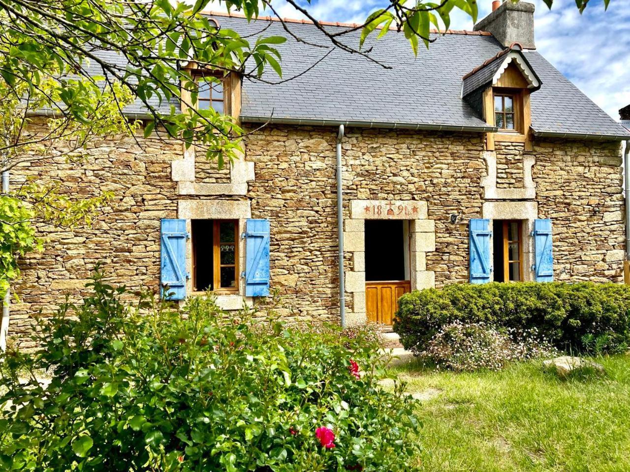 La Maison Bleue,Authenticite, Nature, Simplicite, 2-5 Personnes, Moelan Sur Mer Екстериор снимка